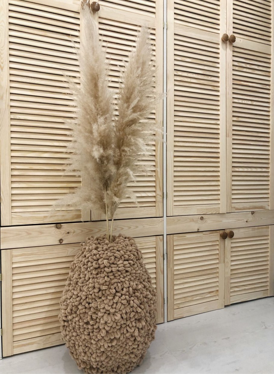 Ваза с сухоцветами