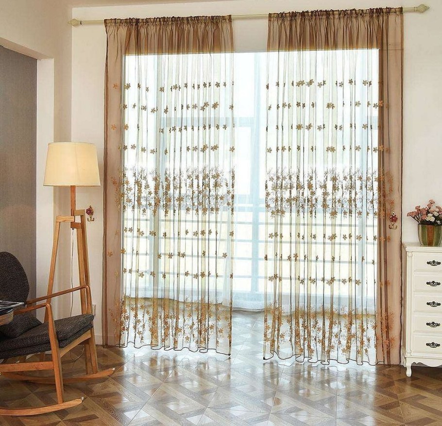 Современная модная тюль