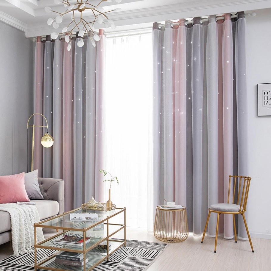 Шторы блэкаут градиент