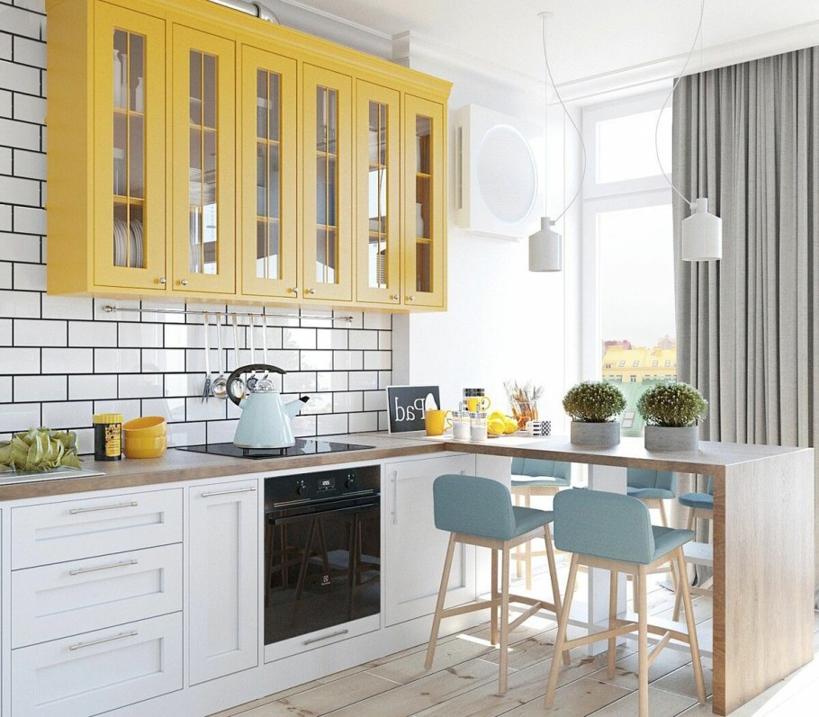 Кухня в стиле Сканди