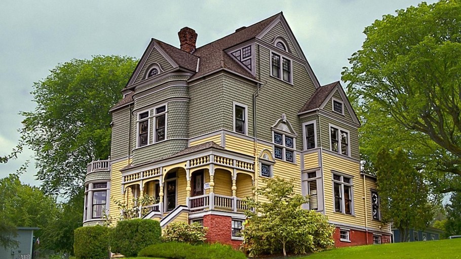 Особняк в викторианском стиле США