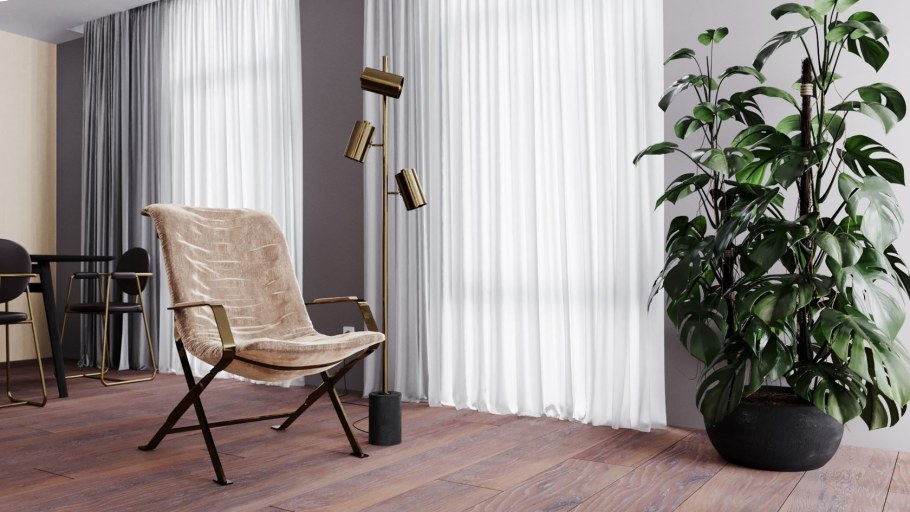 Монстера в интерьере дома