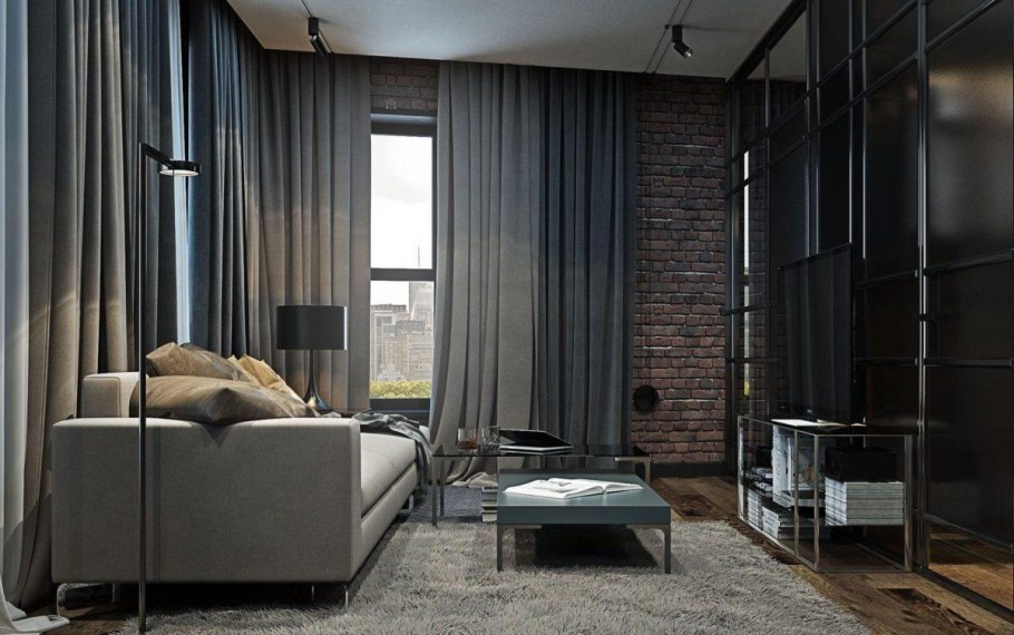 Шторы лофт икеа