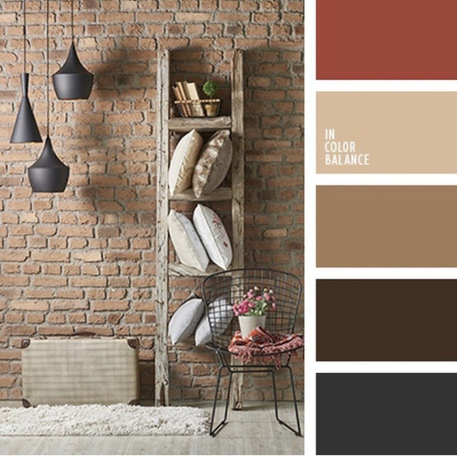 Подборка цветов в интерьере