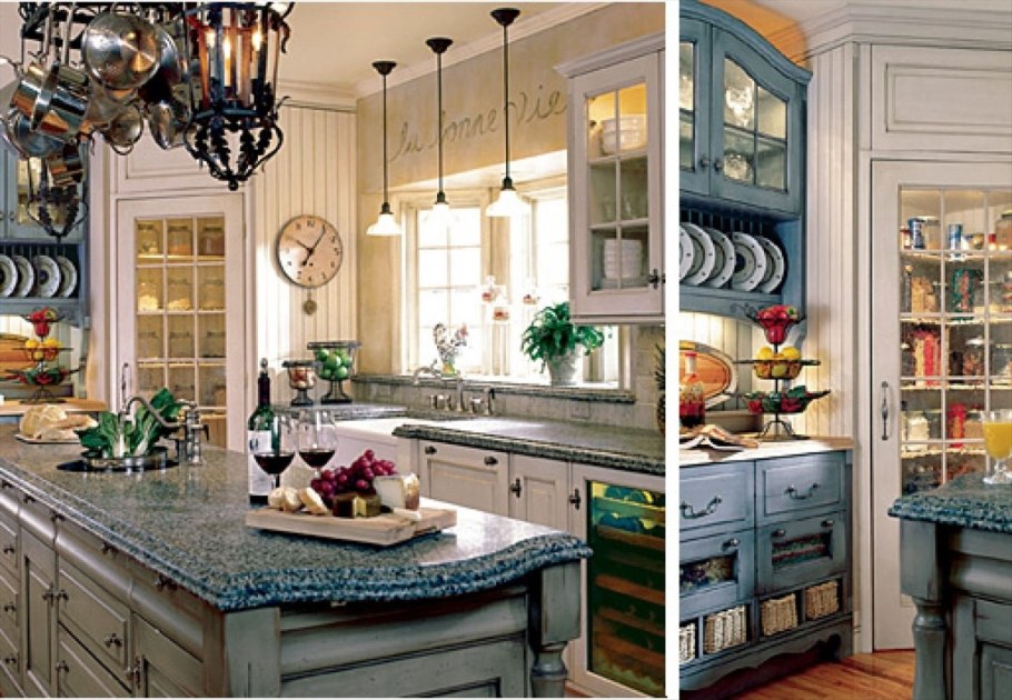 Кухни Кантри Прованс