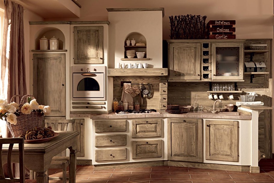 Кухни Мария Борго деревенский стиль