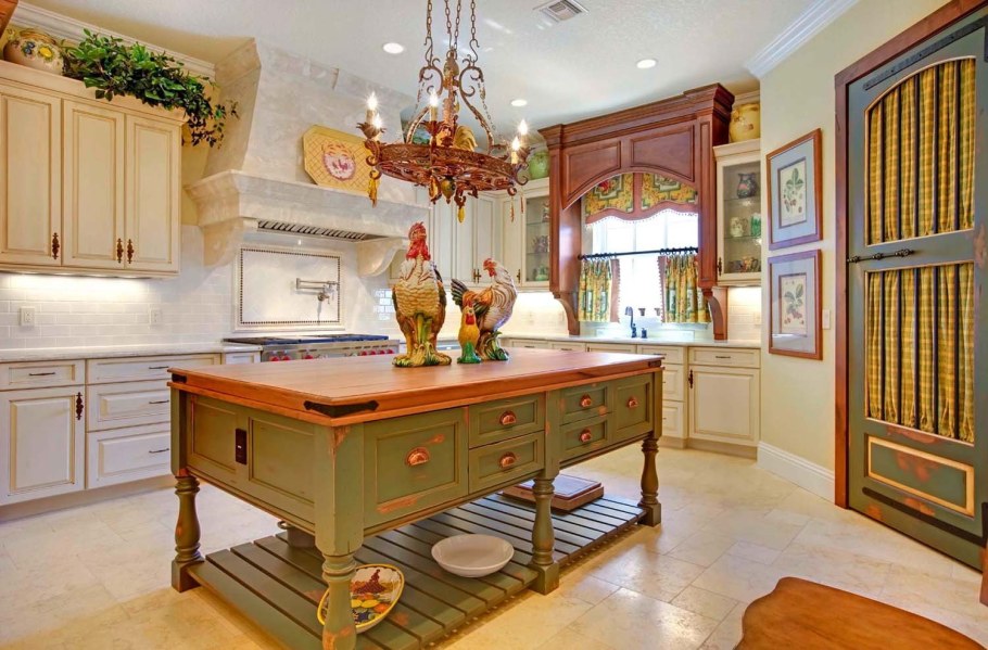 Кухни в стиле Кантри и Прованс