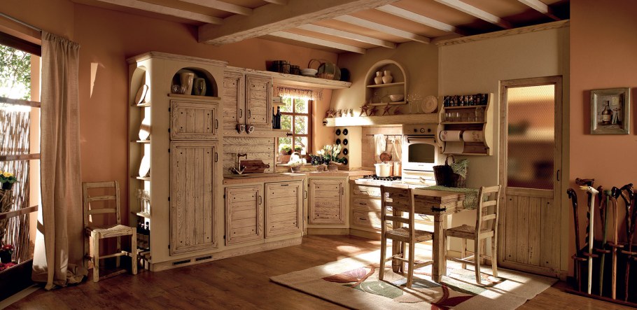 Кухонный гарнитур в стиле Кантри