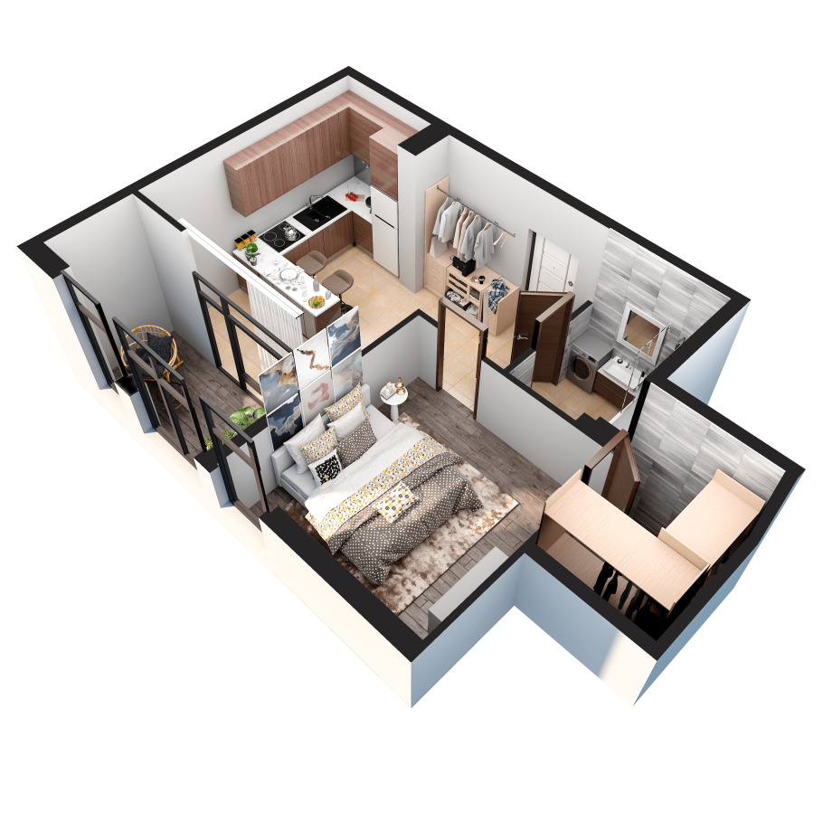 Floorplan 3d проекты