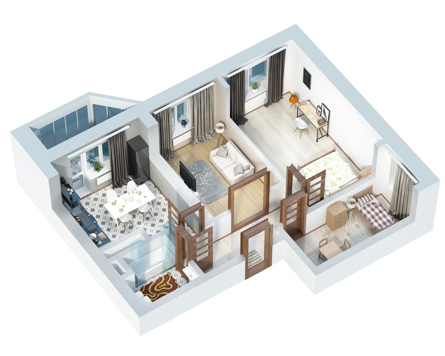 3d планировка