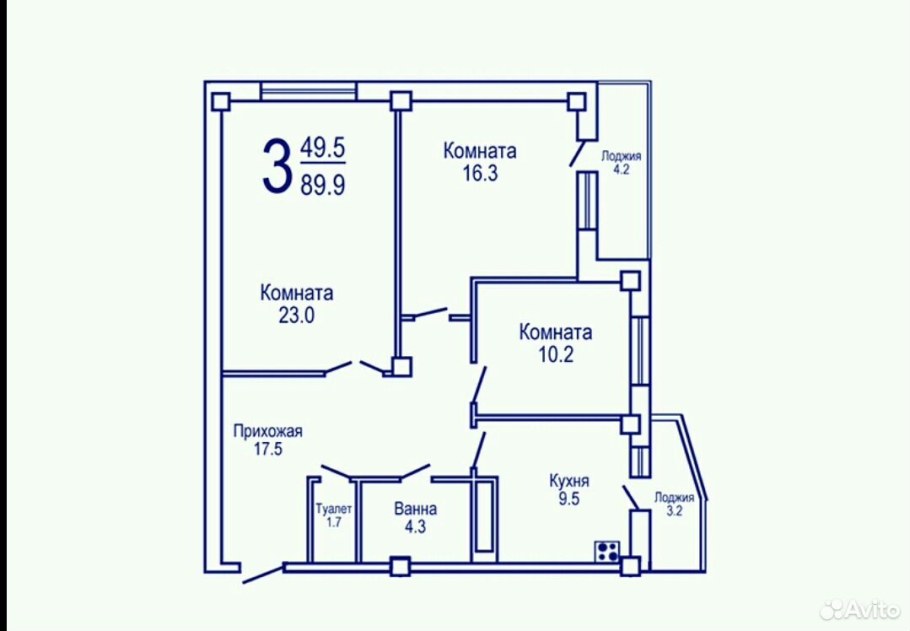 Планировка квартиры