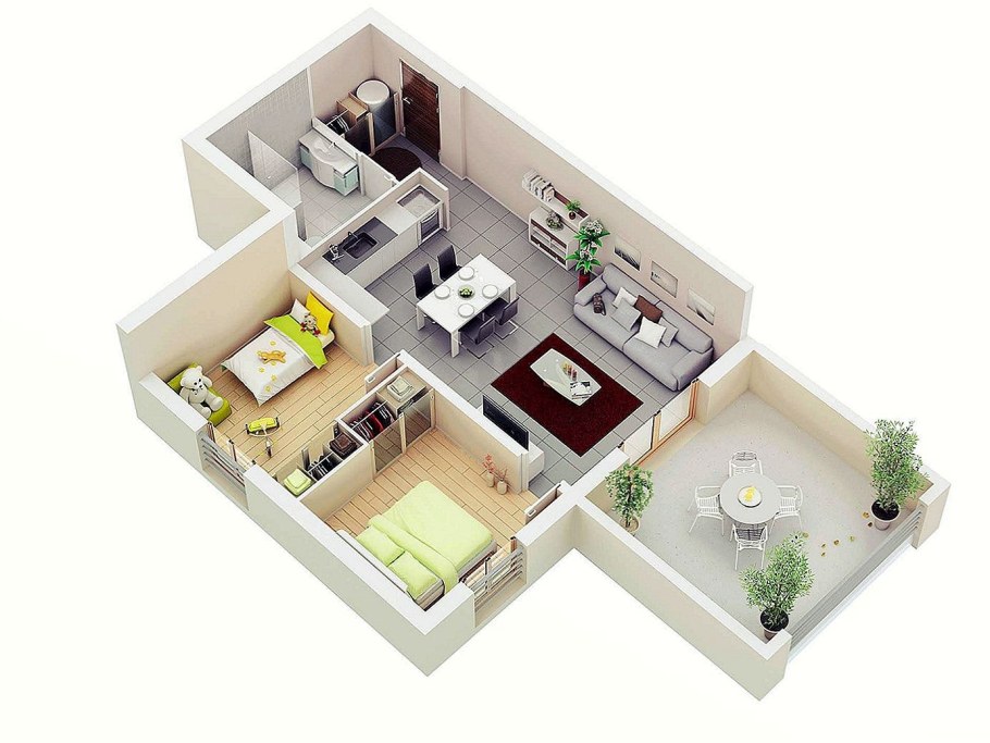 Floorplan 3d проекты