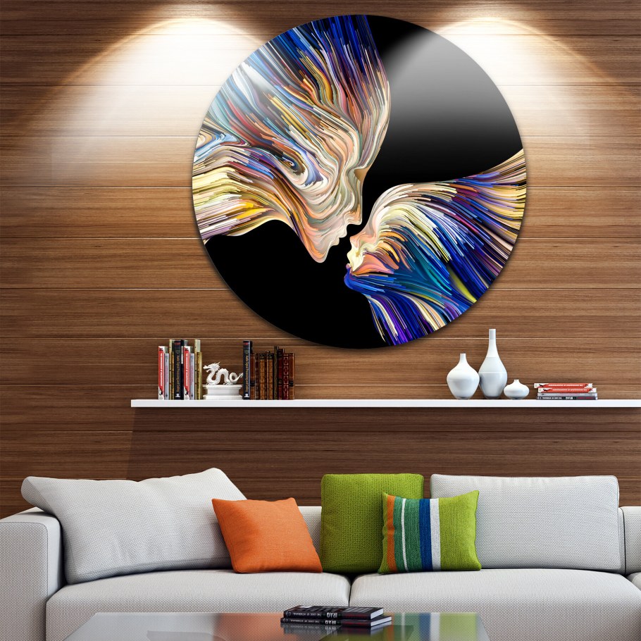 Абстракция в интерьере