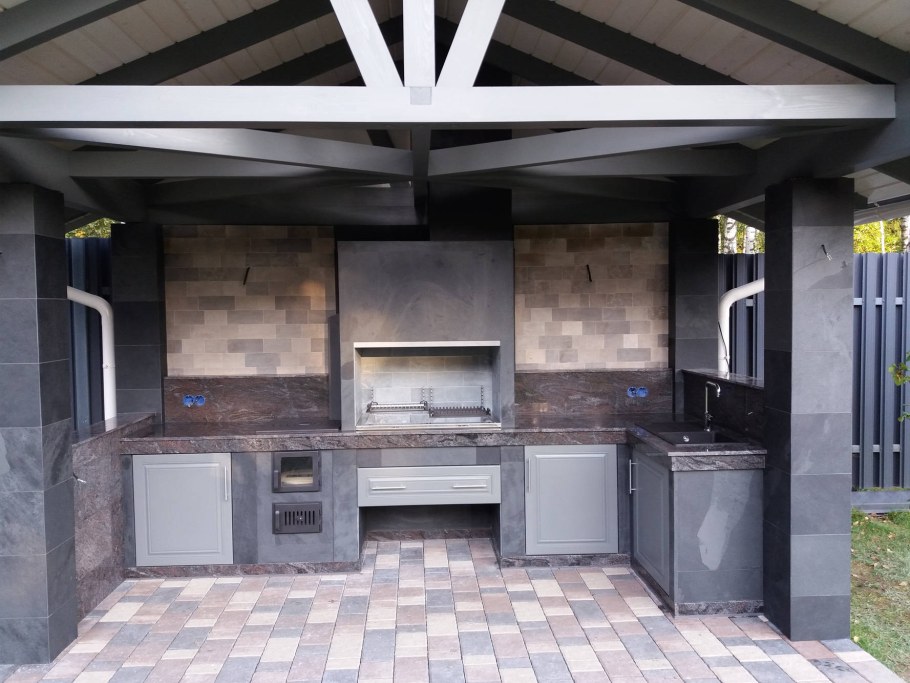 Модульный мангальный комплекс