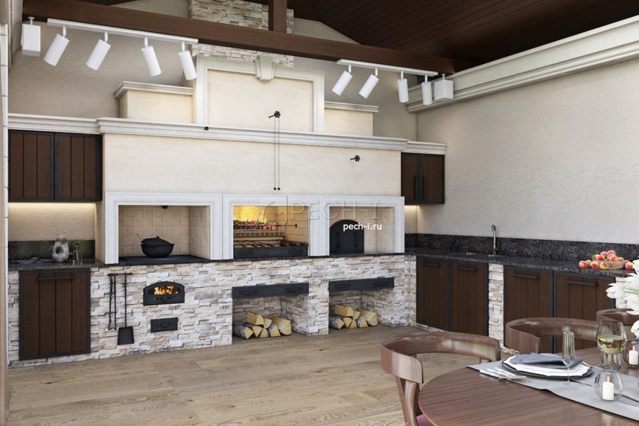 Барбекю комплекс Эльба