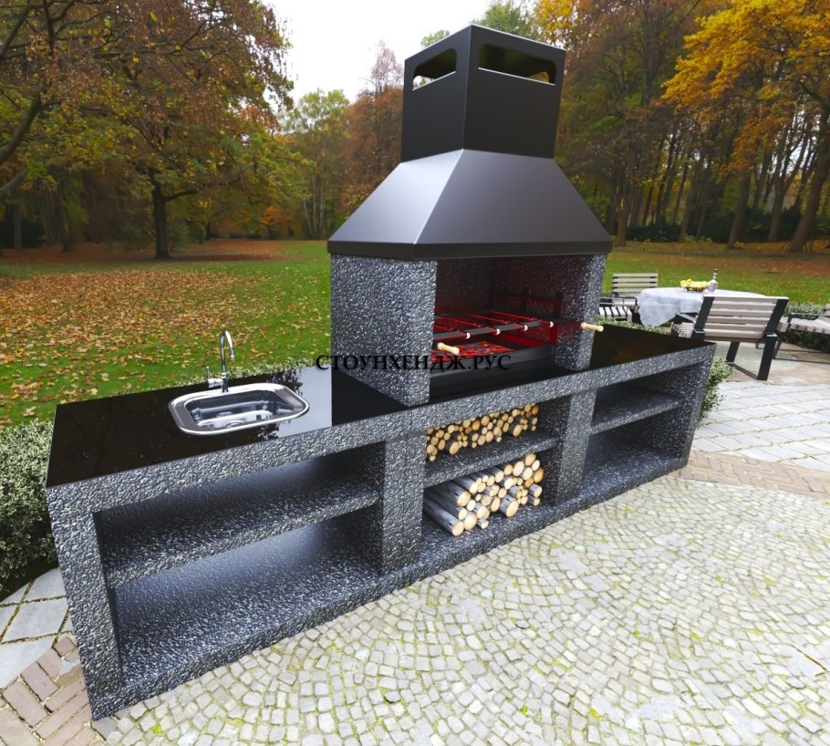 Барбекю комплекс Стоунхендж Lux