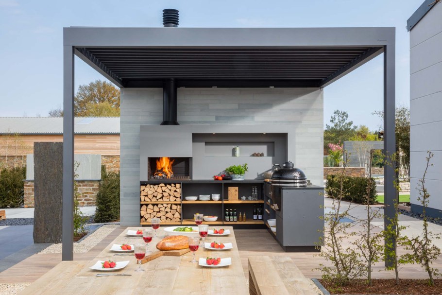 Freiluftküche (летняя кухня)