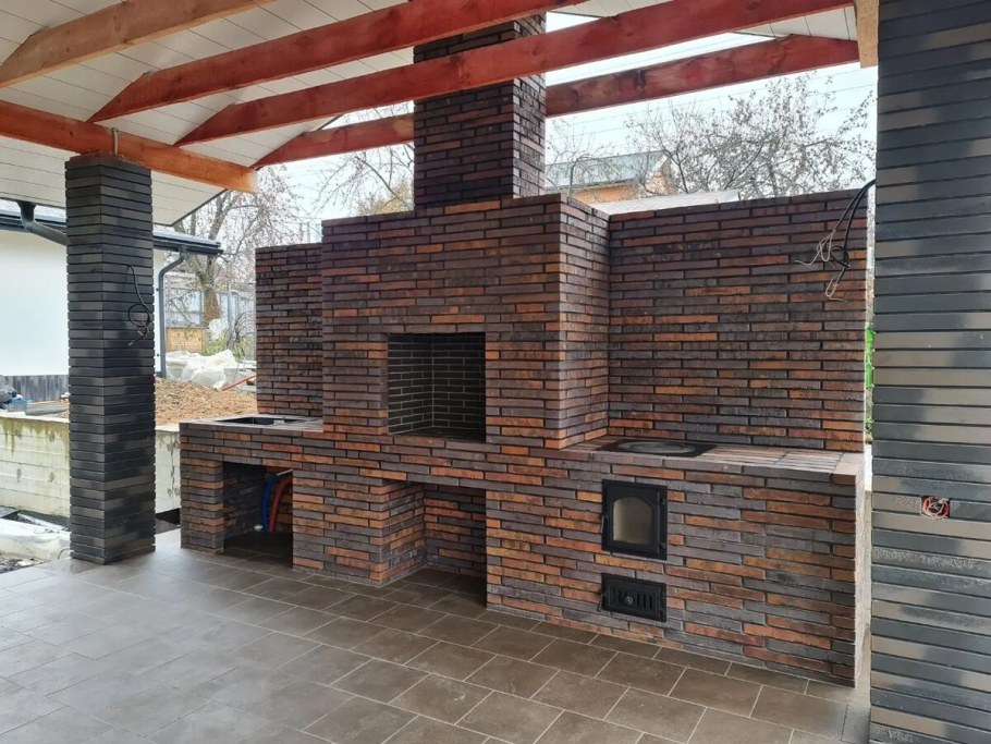 Барбекю комплексы проекты