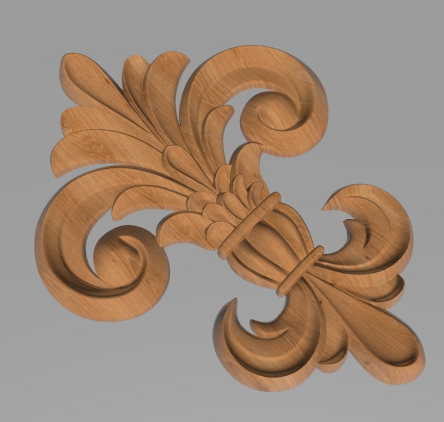 Деревянные резные элементы декора