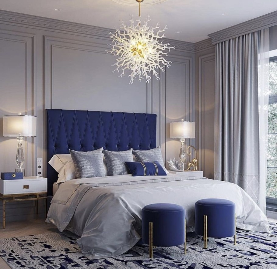 Синяя спальня