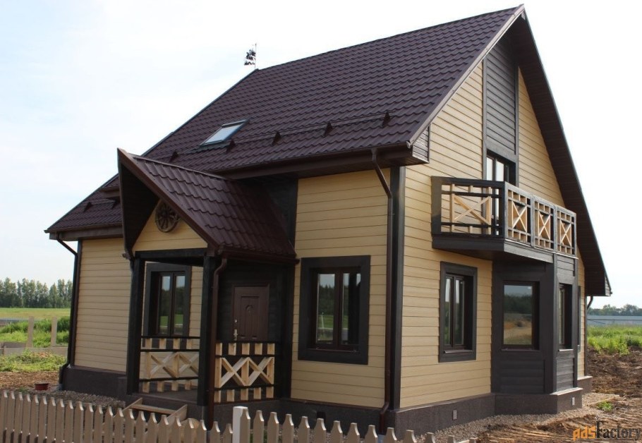 Дом обшитый сайдингом