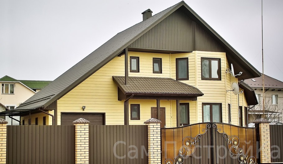 Фасадный забор