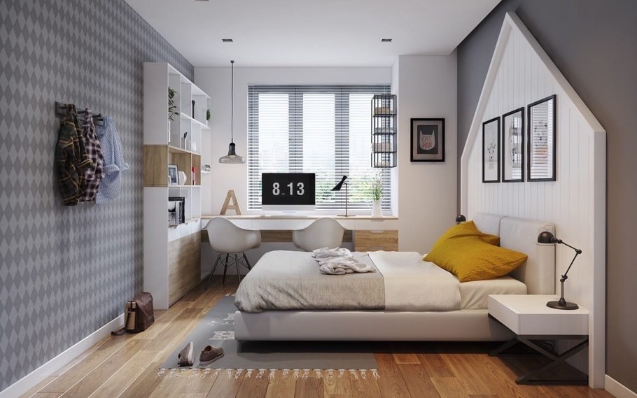 Интерьер комнаты для подростка