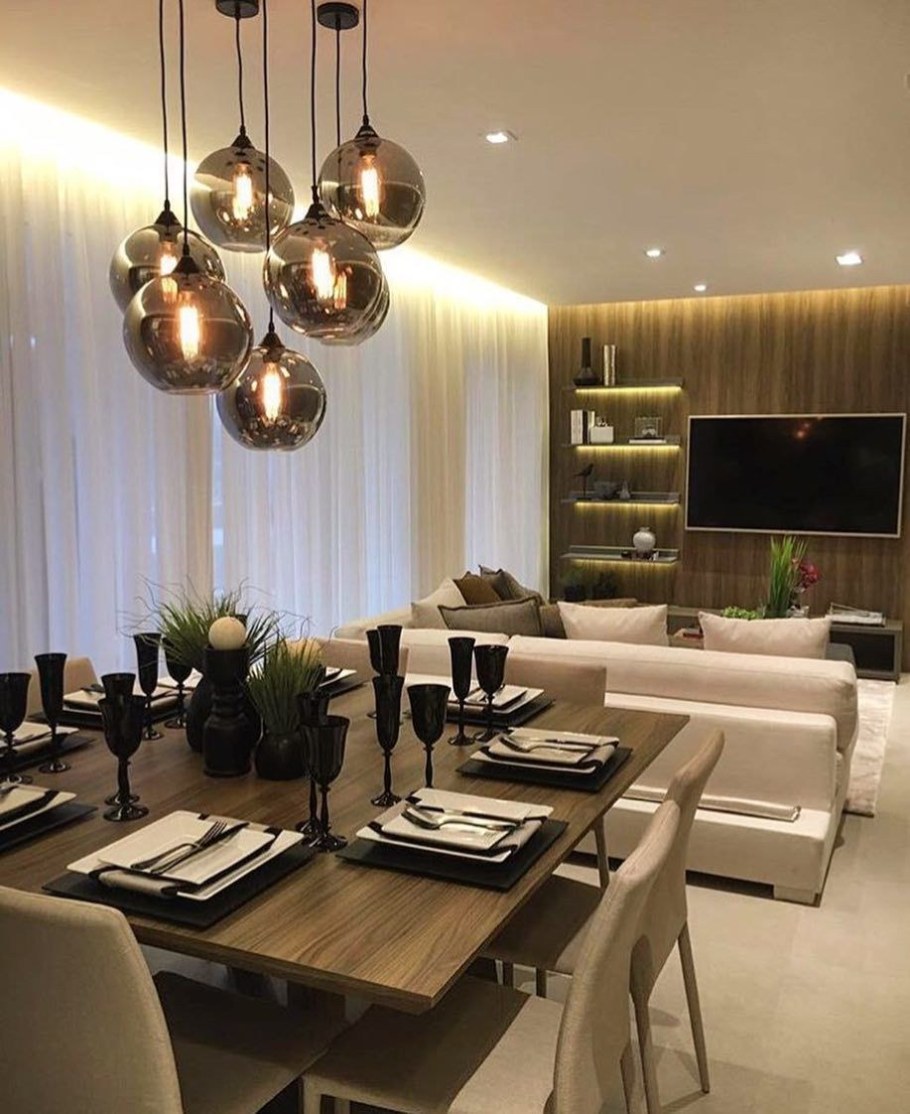 Освещение в гостиной