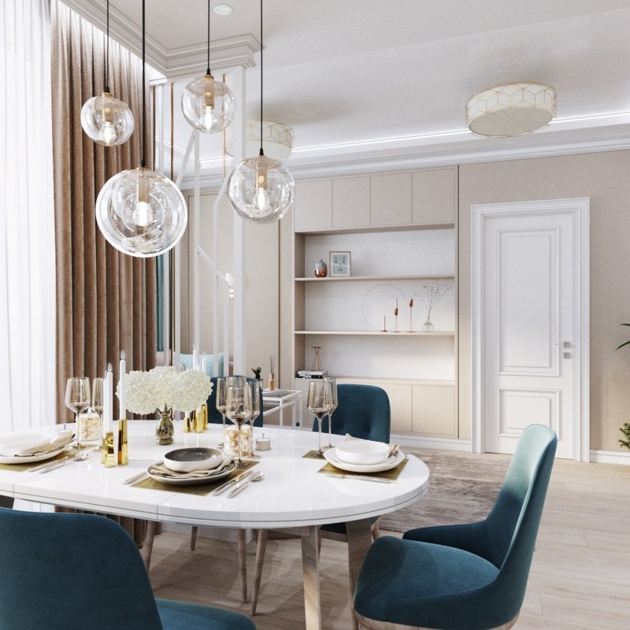 Люстры в стиле Неоклассика для кухни