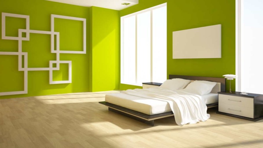 Зеленая спальня