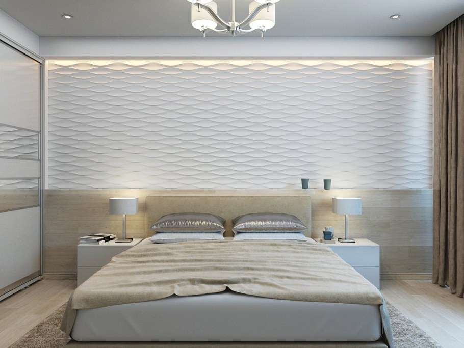 Стеновые панели на стену в спальню
