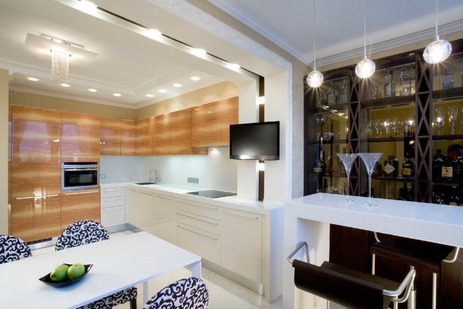 Кухня гостиная