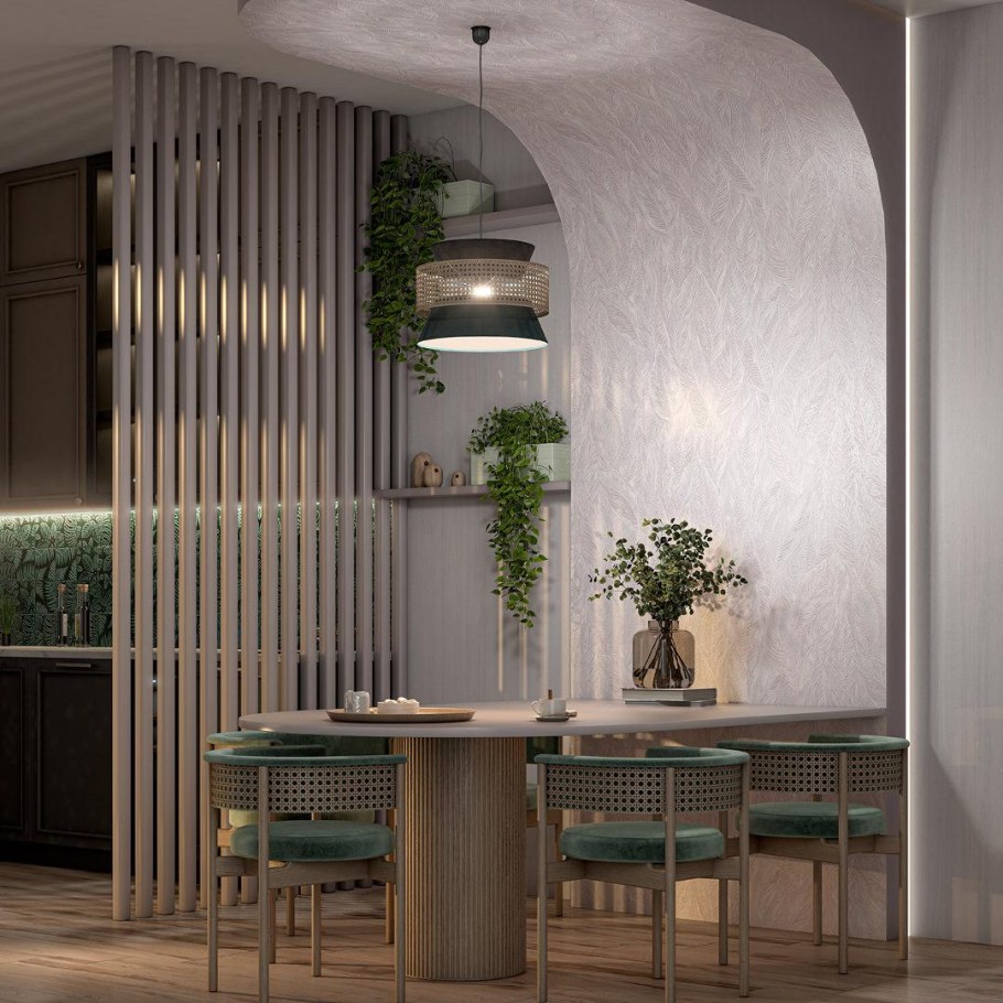 Бульвар мотив серый Керама Марацци в интерьере