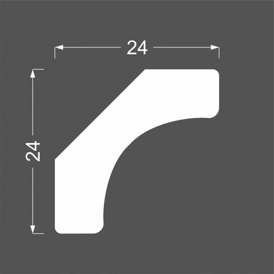 Карниз потолочный d219-61