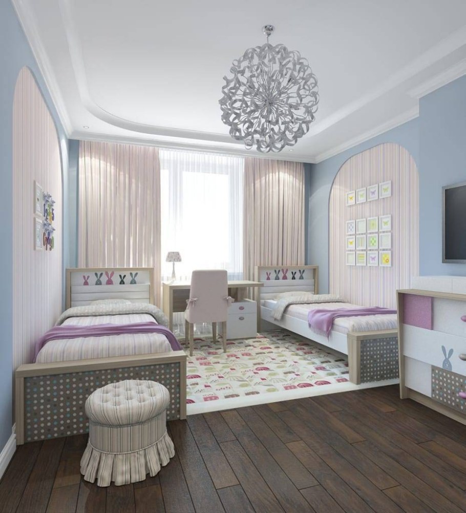 Спальня для девочки 5 лет