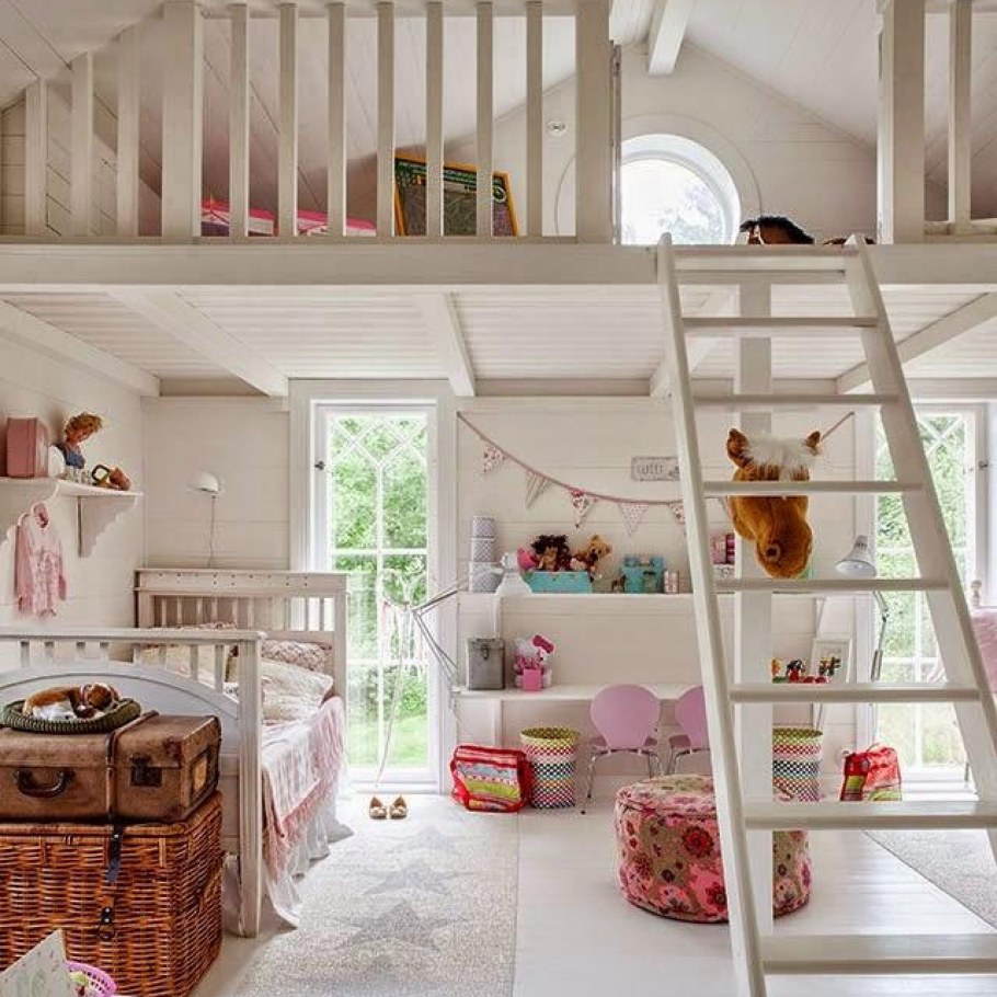 Детская комната на мансарде