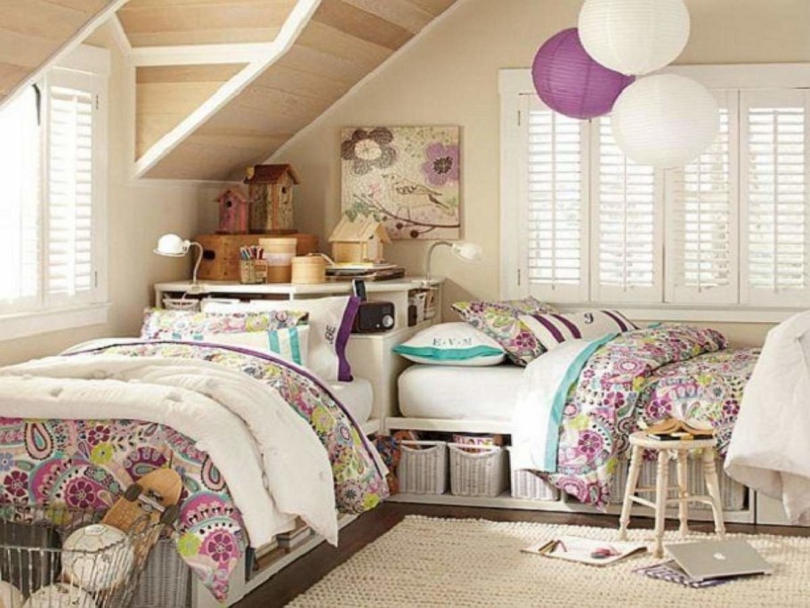 Дизайнерские комнаты для девочек