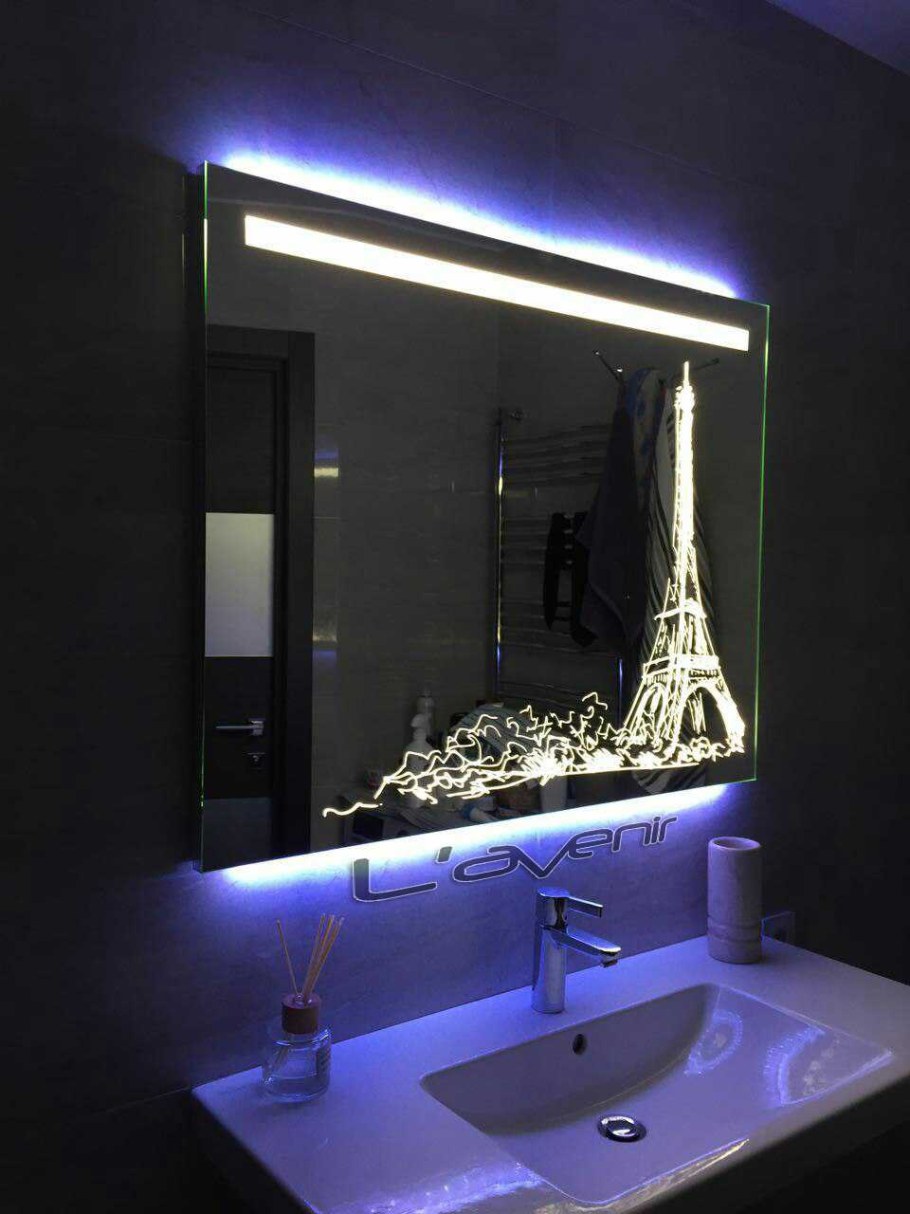 Зеркала с подсветкой для ванной