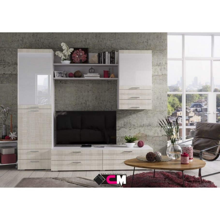 Стендмебель Амелия гостиная модульная