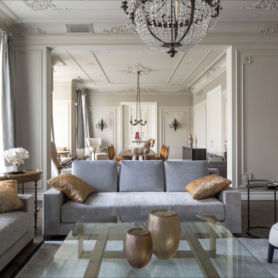 Квартира Анфилада современный интерьер