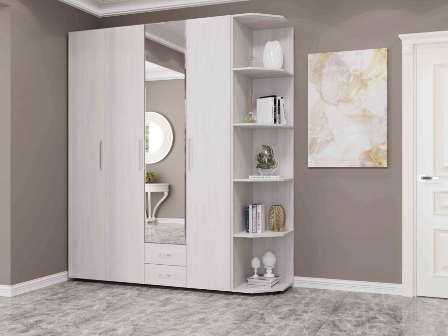 Шкаф ясень Анкор светлый