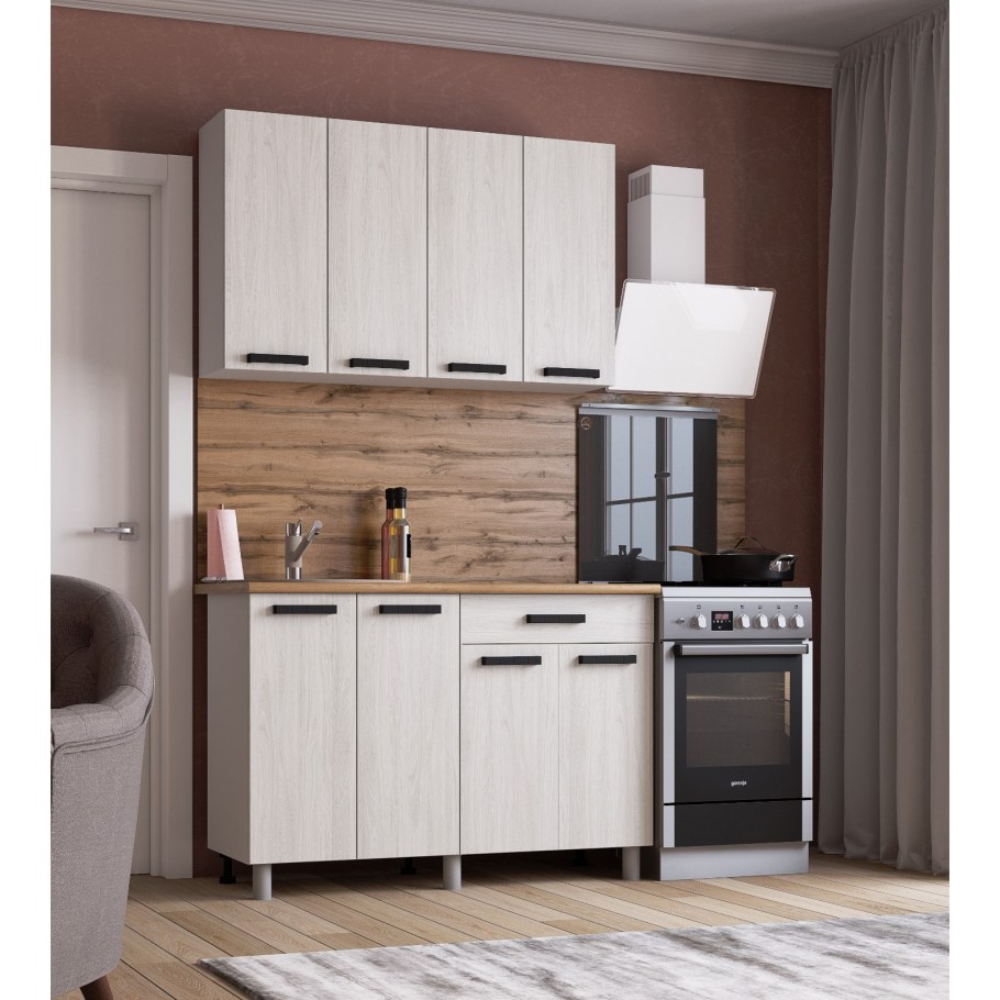 Фасад 3в, 3р Нагано ясень Анкор светлый