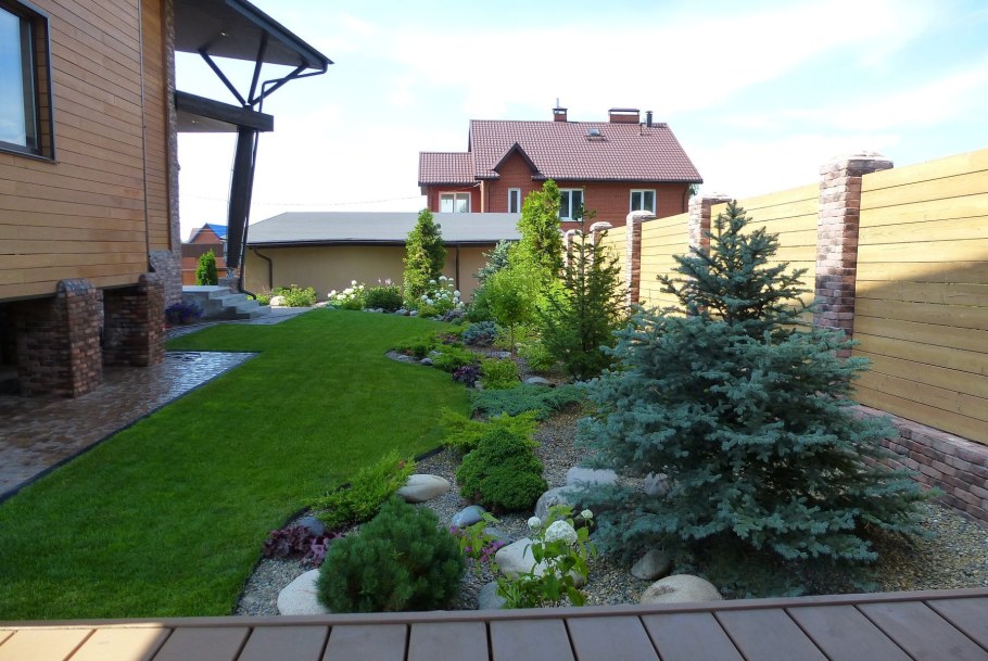 Благоустройство участка 10 соток