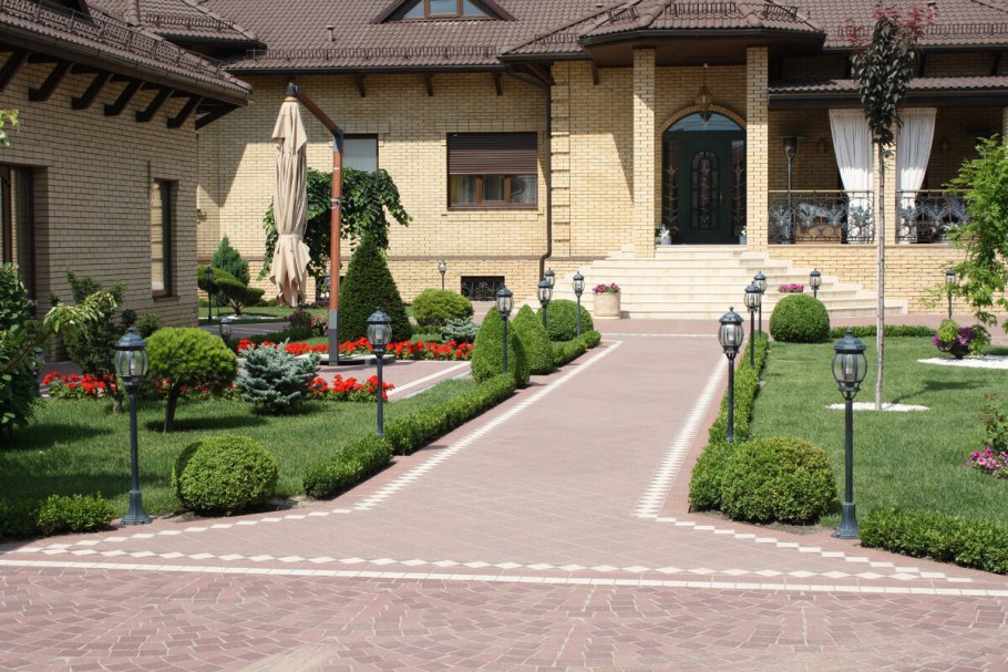 Благоустройство частного двора