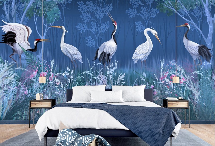 Фреска Журавли Affresco