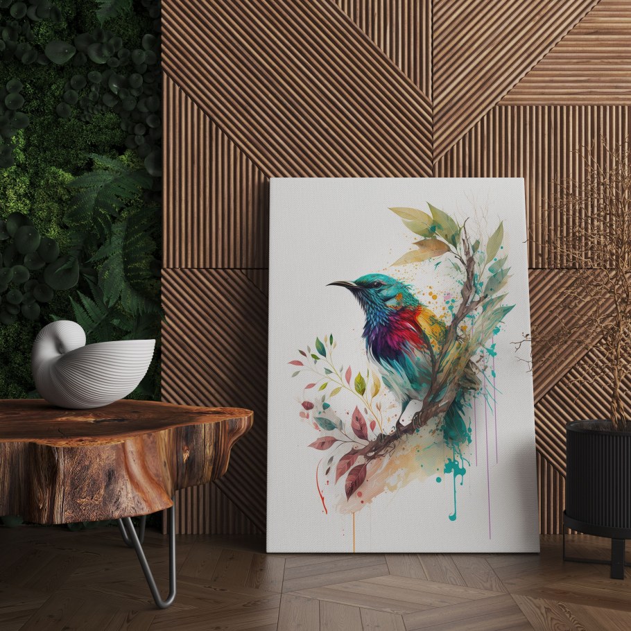 Интерьерные картины птицы