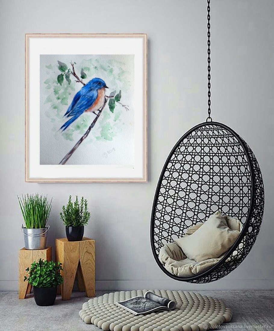 Интерьерные картины птицы