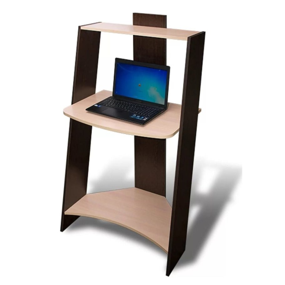 Компьютерный стол кл №6.1 (венге/дуб молочный)