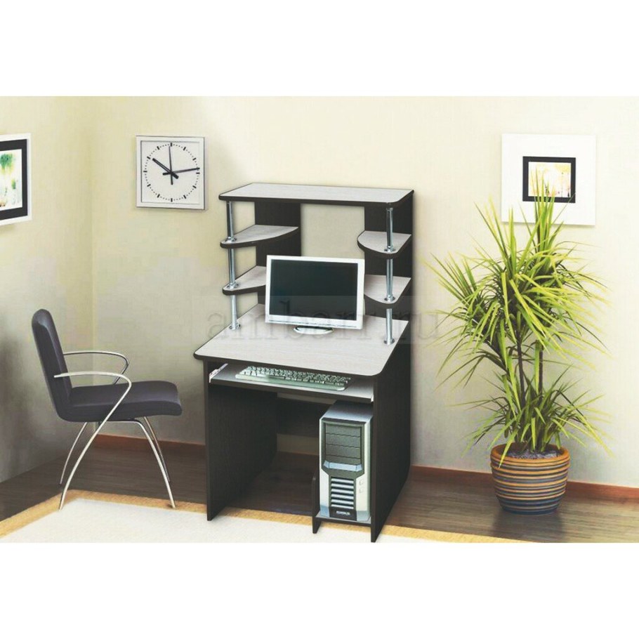 Стол компьютерный Олимп (венге/дуб белфорд)