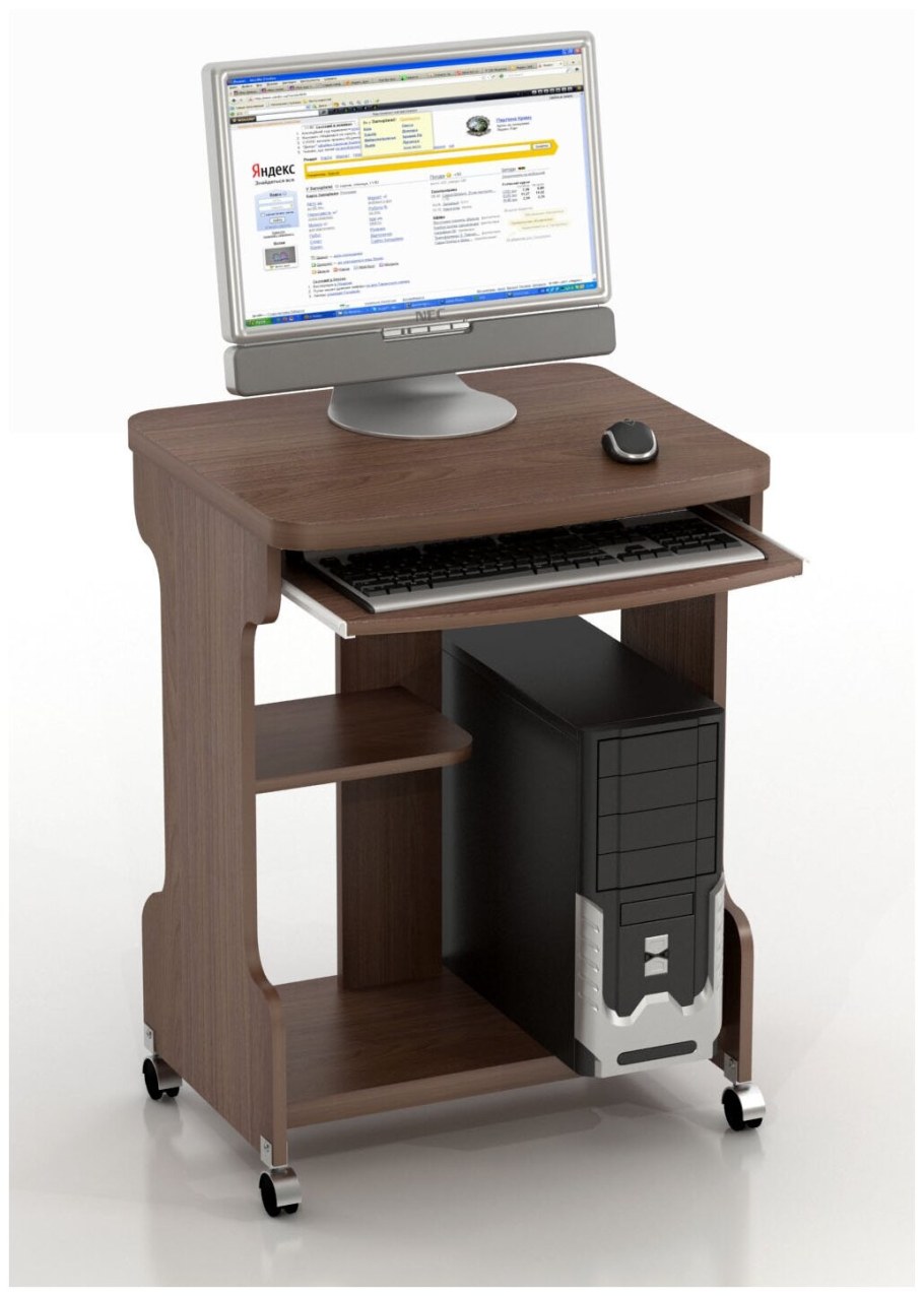Компьютерный стол КС-2 Сокол с надстройкой кн-1